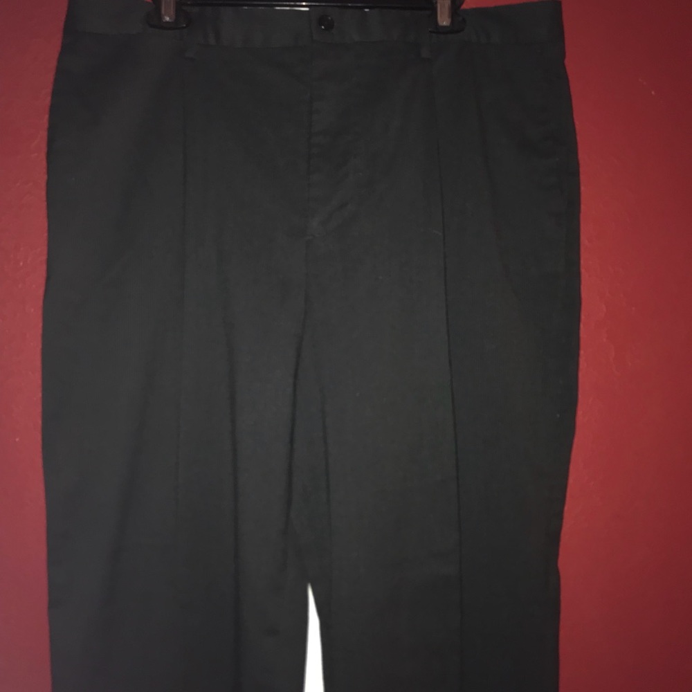 Men’s Nautica black pleated dress pants 36W 32L